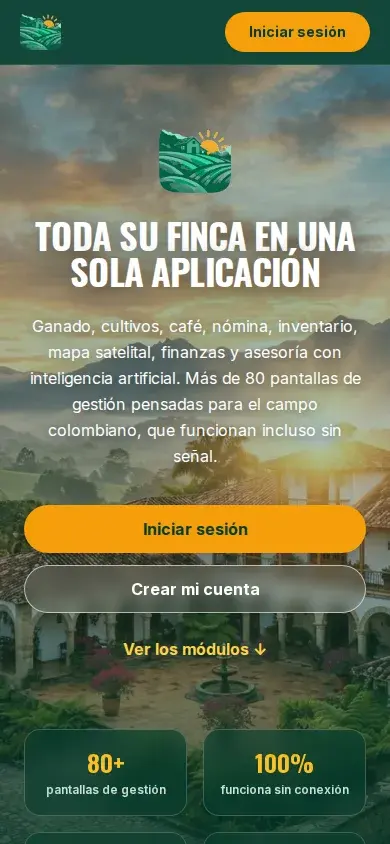 El Rancho Pro (.com) — vista en celular